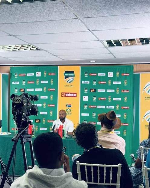 Post-play press conference at Newlands